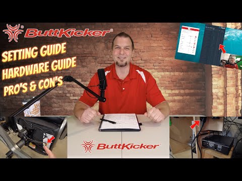 MSFS2020 & ButtKicker* Should you BUY one? Setting guide , Pros & Cons Amp & Cable management! Pt.3