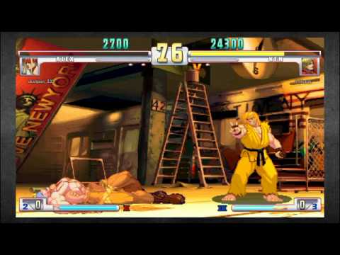 初心者の3rd アレックス 対 ケン