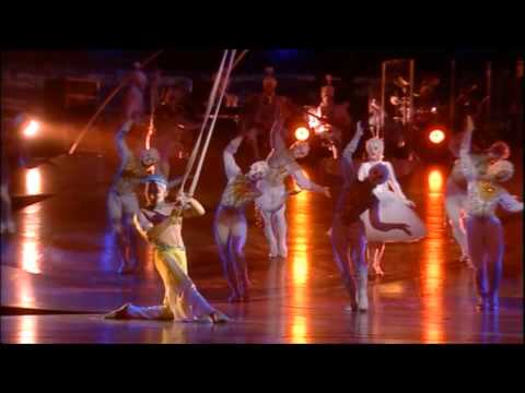 Cirque du Soleil Alegria - Flying man