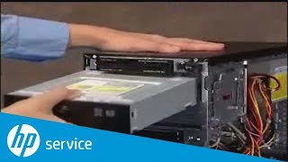 Add or Replace CD DVD Drive | Desktops | HP Support