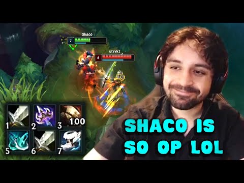 Full movement speed Shaco