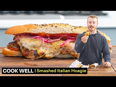 Oklahoma-Style Smash Technique Applied to Italian Sausage Makes a Surprisingly Great Hoagie