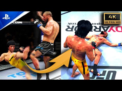 Bruce Lee UFC 4 David vs Goliath Series ft Ciryl Gane