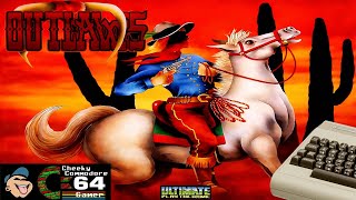 OUTLAWS – Commodore 64 (1985) | Wild West Side‑Scroller Shooter Classic