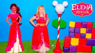 ELENA of AVALOR Disney Surprise Assistant Searches for Funny LOL+ PJ Masks + Mickey Mouse Toys