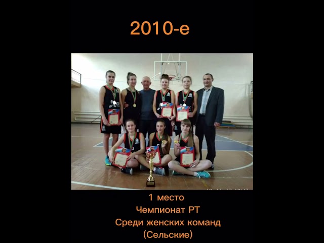 60 лет баскетболу в Алексеевском районе