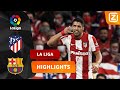 SUÁREZ SCHIET BARCELONA DIEPER IN CRISIS ? | Atlético vs Barcelona | La Liga 2021/22 | Samenvatting