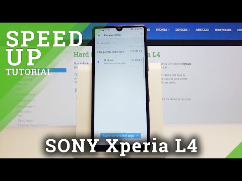 How to Clean Storage in SONY Xperia L4 – Speed Up System