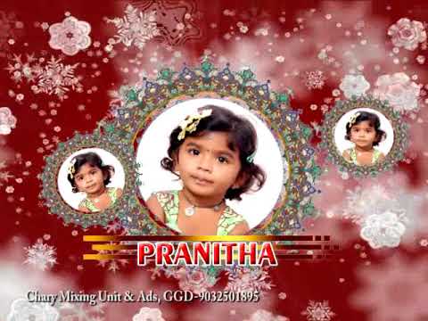 Praneetha 1st birthday party