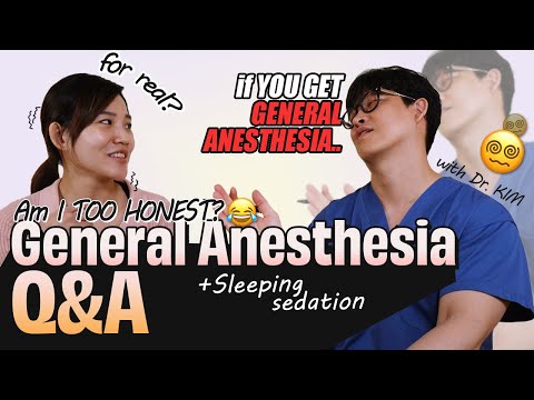 What's the difference between GENERAL ANESTHESIA and SLEEPING SEDATION?│ Dr. Kim Tae Gyu and Xin Yue