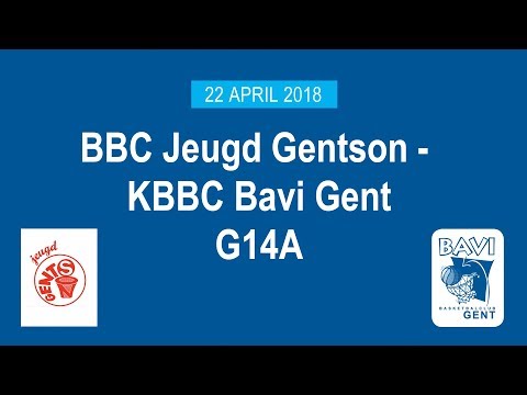 BBC Jeugd Gentson G14A - KBBC Bavi Gent G14A (22-04-2018)