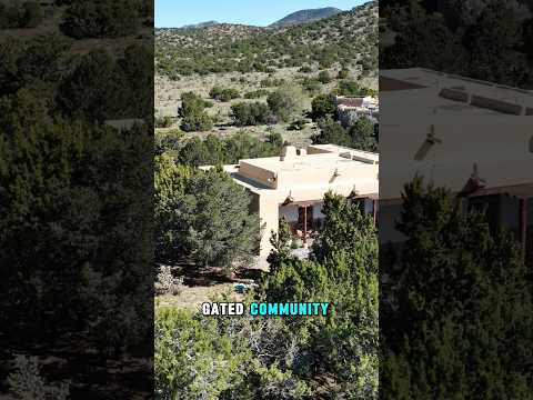 $1.25M Santa Fe Home With 2 Acres of Gardens & Mountain Views