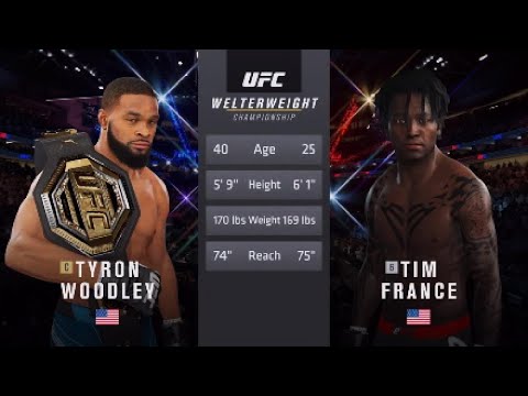 UFC 4 Career Mode - Part 4 - Title Fight !