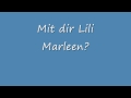 Lili Marleen---lyrics in German 