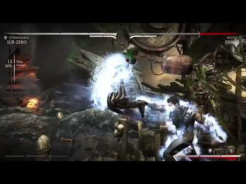 Trying out your unbreakable Sub Zero combo @SoldierSenpai