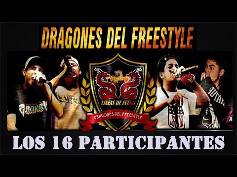 Participantes de  DRAGONES DEL FREESTYLE INTERNACIONAL 2017