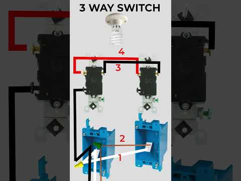 How a 3 Way Switch Works #diyhomeimprovement