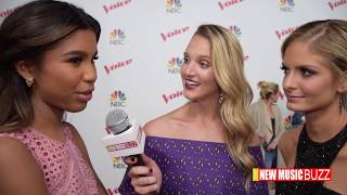 The Voice Top 4 Semi-Finalist Jesse Larson, Chris Blue, Aliyah Moulden and Lauren Duski