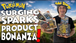 Opening Surging Sparks Product Lineup