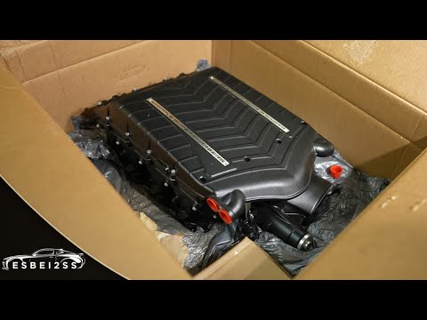 NEW GEN V 3.0 WHIPPLE SUPERCHARGER FOR CAMARO SS/ZL1 UNBOXING