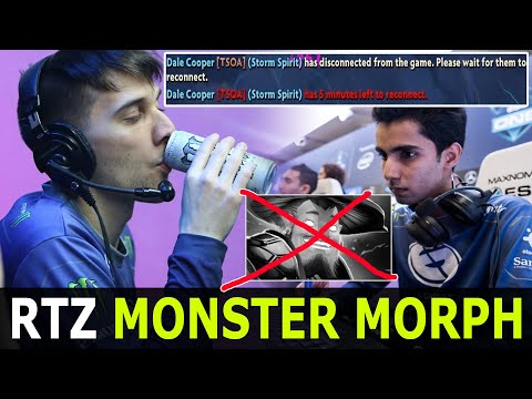 RTZ MONSTER MORPH MAKE SUMAIL RAGEQUIT | DOTA 2 Gameplay
