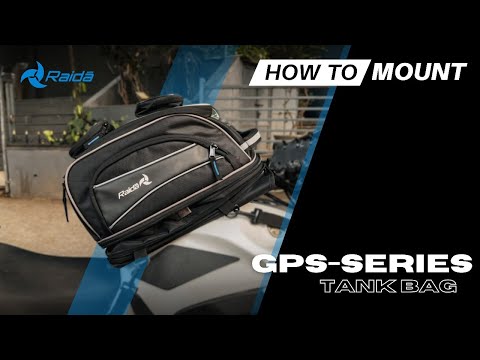 How to Install the Raida GPS Tank Bag | Ride Smarter with On-the-Go Navigation!