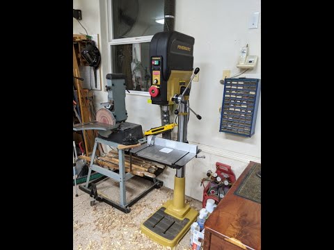 New Powermatic PM2820EVS Drill Press Assembly and Review
