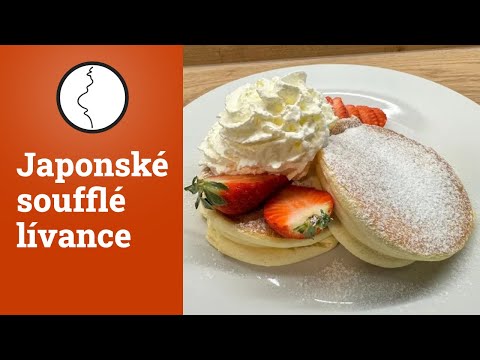 Japonské soufflé lívance - Japanese soufflé pancake