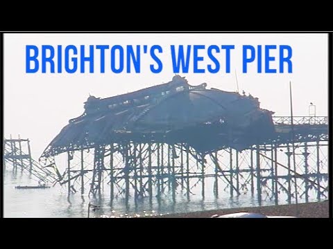 The West Pier in Brighton
