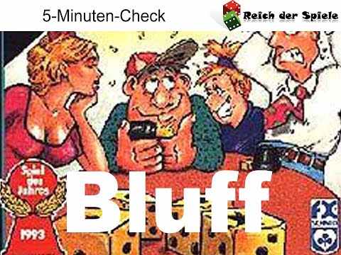 Rezension: Bluff (Spiel des Jahres 1993) im 5-Minuten-Check