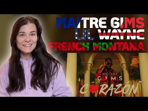 American Mom Reacts to GIMS - Corazon ft. Lil Wayne & French Montana 🇺🇸🇲🇦