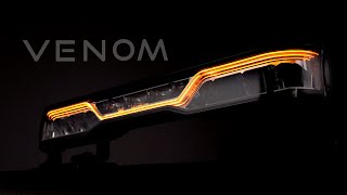 Dálkové světlo LED X-spider VENOM 80W 12/24V + strobo