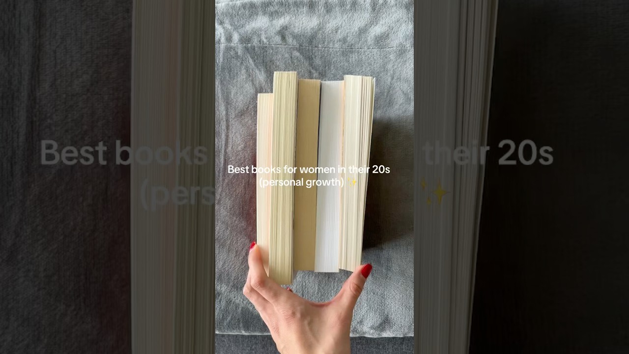 Best personal growth books for women in their 20s | self development books to change your mindset