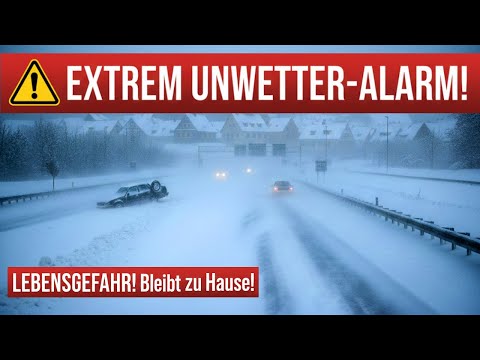 Warnung⚠️ Das schlimmste Unwetter seit Jahren rollt an!