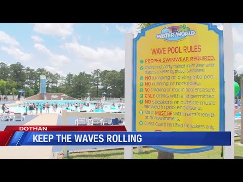 WAVE GENERATOR AT WATERWORLD