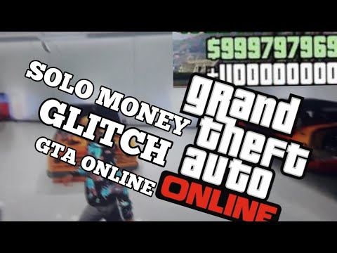 SOLO MONEY GLITCH GTA ONLINE DINHEIRO INFINITO EM SEGUNDOS