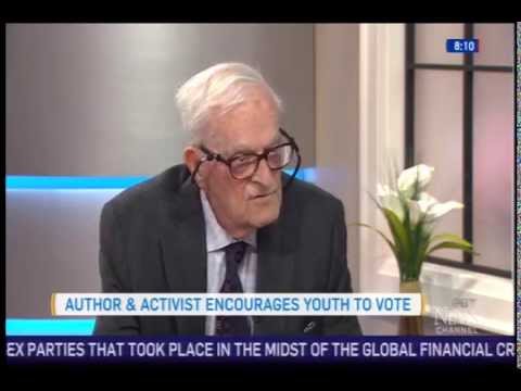 Harry Leslie Smith talks to CTV's Canada AM about our Stand Up For Progress Tour