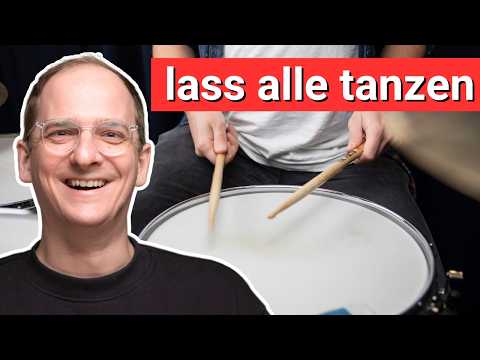 Dieser Drum-Groove bringt alle zum Tanzen 🕺