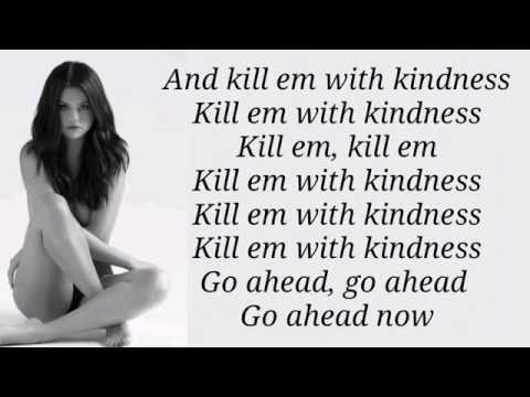 Selena Gomez - Kill Em With Kindness (Lyrics) HD