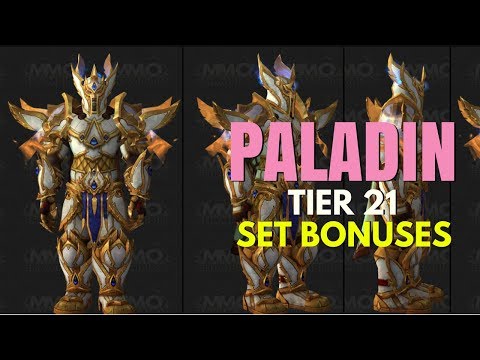 New Paladin Tier 21 Set Bonus Armor - WoW Patch 7.3