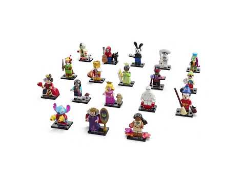 Vidéo LEGO Minifigures 71038 : Série Disney 100 ans - Sachet Surprise