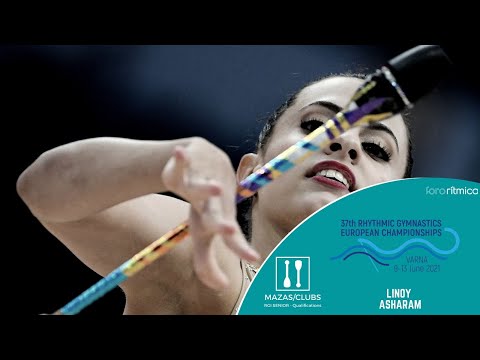 Linoy Ashram (mazas / clubs) - Classification European Championship Varna 2021