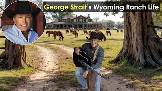 Inside George Strait’s Wyoming Ranch Life – The Country King’s Timeless Lifestyle