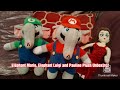 Elephant Mario Elephant Luigi And Pauline Plush Unboxing