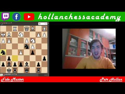 FM Petr Hollan- Zhodnocení MČR v online bleskovém šachu 2020 a následná Analýza partií