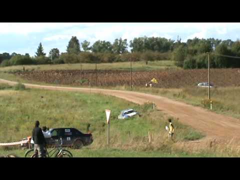 opel ascona 2.0 TURBO crash