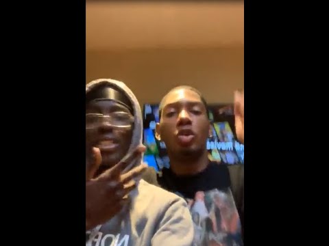 Astrokidjay FULL IG LIVE previews songs w/ Slimeboity