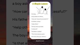 A Simple Lesson#english #englishlearning #learnenglish #englishlanguage #reading #dailyenglish