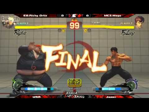 SSFIV:AE 2012: Mago (Fei) reveals new unblockable setup - Canada Cup 2012
