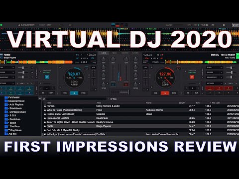 Virtual DJ 20 First Impressions Review - Is this the BEST software out now?